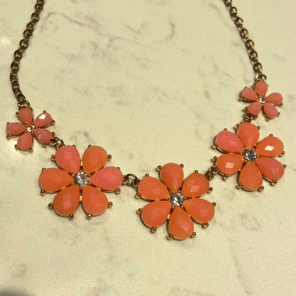 3/$15 Peach Blossom Necklace